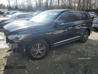 2020 Infiniti QX60 Pure с VIN 5N1DL0MM4LC518553, выставлен на аукционе Copart как лот 46300075 с пробегом 43 188 миль миль и Списание • Salvage title. История ставок и продаж доступна на DreamBid. Изображение 1.