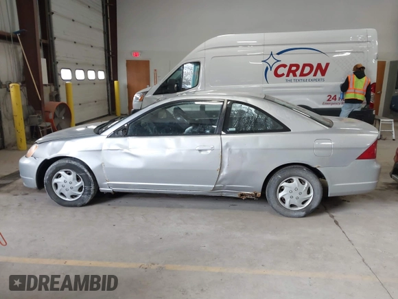 2003 Honda Civic LX with VIN 1HGEM22503L014323, listed as a IAAI auction lot 41505901 with 157,969 mi miles. Bid and sale history available at carsss.com. Image 14.