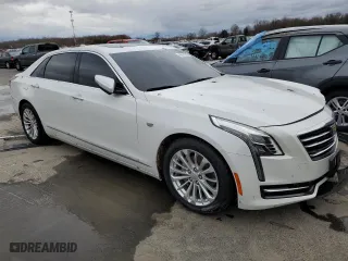 2018 Cadillac CT6 RWD with VIN 1G6KA5RX3JU119029, listed as a Copart auction lot 45675204 with 52,491 mi miles and Salvage Title. Bid and sale history available at carsss.com. Image 4.