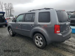 2013 Honda Pilot EX-L with VIN 5FNYF4H62DB050858, listed as a Copart auction lot 45587785 with 177,775 mi miles and Salvage Title. Bid and sale history available at carsss.com. Image 2.