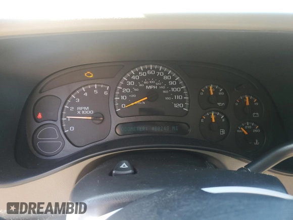 2005 Chevrolet Suburban LS with VIN 1GNEC16Z05J146304, listed as a Copart auction lot 55259115 with 480,248 mi miles and Salvage title. Bid and sale history available at DreamBid. Image 9.