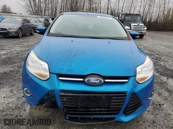 2012 Ford Focus SE with VIN 1FAHP3K23CL258312, listed as a Copart auction lot 76859474 with 153,641 mi miles and Salvage Title. Bid and sale history available at carsss.com. Image 5.
