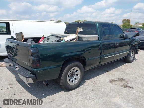 2005 Chevrolet Silverado 1500 Work Truck with VIN 1GCEC19X75Z347895, listed as a IAAI auction lot 42059079 with 224,930 mi miles and . Bid and sale history available at DreamBid. Image 4.