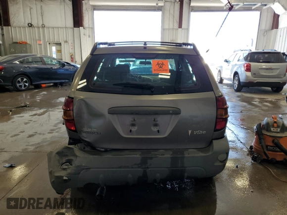 2003 Pontiac Vibe with VIN 5Y2SM64803Z446486, listed as a Copart auction lot 54440445 with 164,254 mi miles and Non repairable. Bid and sale history available at DreamBid. Image 6.
