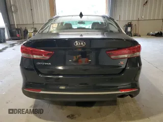2018 Kia Optima S with VIN 5XXGT4L36JG202795, listed as a Copart auction lot 60000645 with 15,217 mi miles and Salvage title. Bid and sale history available at DreamBid. Image 6.