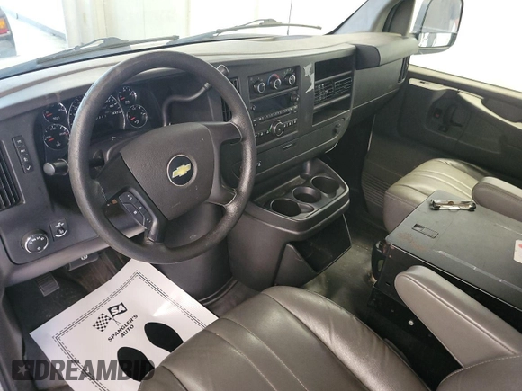 2013 Chevrolet Express Cargo with VIN 1GCSGAFX5D1110945, listed as a IAAI auction lot 42635460 with 239,048 mi miles and . Bid and sale history available at DreamBid. Image 16.