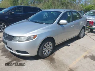 2010 Kia Forte LX with VIN KNAFT4A29A5061695, listed as a IAAI auction lot 42034559 with 114,470 mi miles. Bid and sale history available at carsss.com. Image 17.
