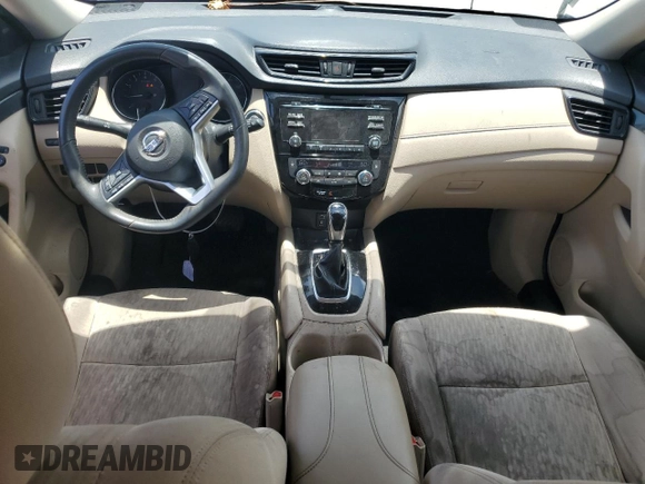 2017 Nissan Rogue SV with VIN KNMAT2MV6HP585747, listed as a Copart auction lot 60084945 with 96,604 mi miles and Salvage title. Bid and sale history available at DreamBid. Image 8.