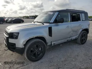 2020 Land Rover Defender HSE z VIN SALE1EEU2L2004757, wystawiony jako Copart lot #59279455 z przebiegiem 50 081 mil mil oraz Szkoda całkowita • Salvage title. Historia ofert i sprzedaży dostępna na DreamBid. Obrazek 1.