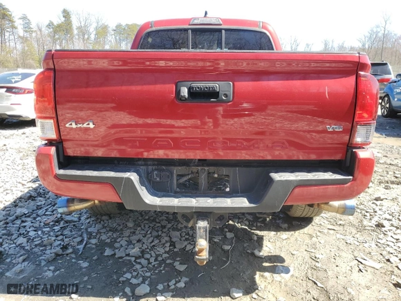 2020 Toyota Tacoma 4WD SR5 with VIN 3TMCZ5AN5LM364555, listed as a Copart auction lot 47638465 with 79,509 mi miles and Salvage Title. Bid and sale history available at carsss.com. Image 6.