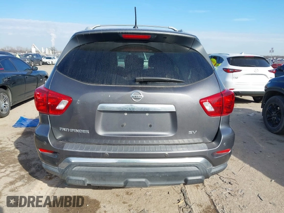 2017 Nissan Pathfinder SV z VIN 5N1DR2MN1HC621133, wystawiony jako IAAI lot #41311239 z przebiegiem 107 851 mil mil oraz . Historia ofert i sprzedaży dostępna na DreamBid. Obrazek 16.