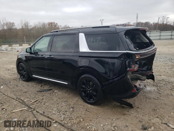 2022 Kia Carnival SX with VIN KNDNE5H33N6083849, listed as a Copart auction lot 81990734 with 54,919 mi miles and Salvage Title. Bid and sale history available at carsss.com. Image 2.