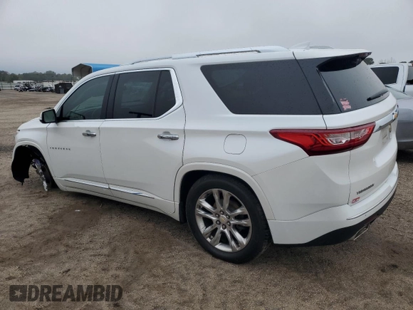 2020 Chevrolet Traverse High Country with VIN 1GNERNKW2LJ128319, listed as a Copart auction lot 79621524 with 83,590 mi miles and Salvage title. Bid and sale history available at DreamBid. Image 2.