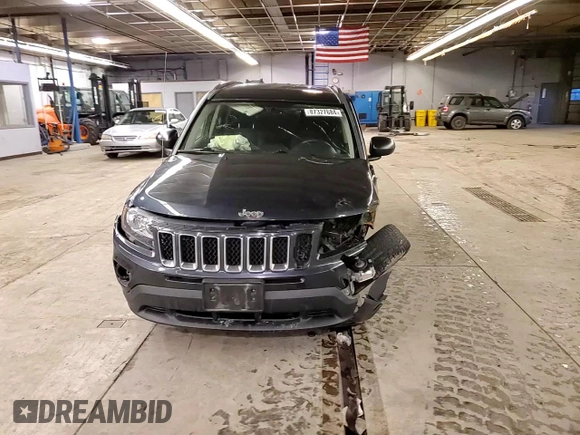 2015 Jeep Compass Sport with VIN 1C4NJDBB6FD177260, listed as a Copart auction lot 87327684 with Not Provided miles and Salvage Title. Bid and sale history available at carsss.com. Image 10.