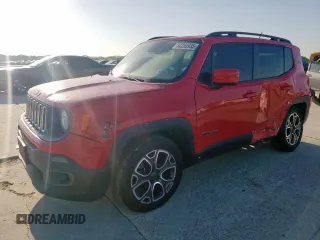2015 Jeep Renegade Latitude with VIN ZACCJABT9FPB37819, listed as a Copart auction lot 52255935 with 136,830 mi miles and Salvage Title. Bid and sale history available at DreamBid. Image 1.