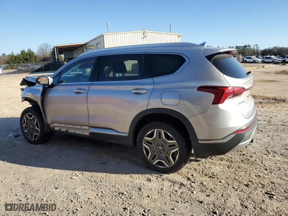 2022 Hyundai Santa Fe Hybrid Limited with VIN KM8S5DA18NU028133, listed as a Copart auction lot 87013324 with 78,591 mi miles and Salvage Title. Bid and sale history available at carsss.com. Image 2.