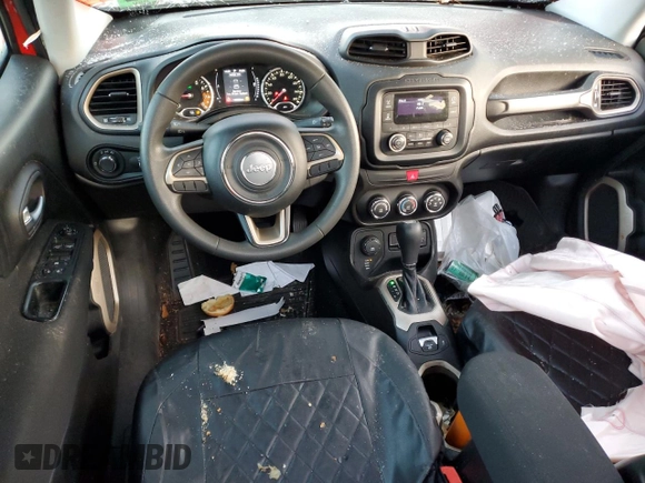 2017 Jeep Renegade Sport with VIN ZACCJBAB5HPF02529, listed as a Copart auction lot 80759394 with 130,906 mi miles and Salvage Title. Bid and sale history available at carsss.com. Image 8.