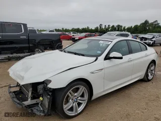 2019 BMW 6 Series 640i xDrive with VIN WBA6D2C52KGT73579, listed as a Copart auction lot 47988833 with 67,296 mi miles. Bid and sale history available at carsss.com. Image 1.