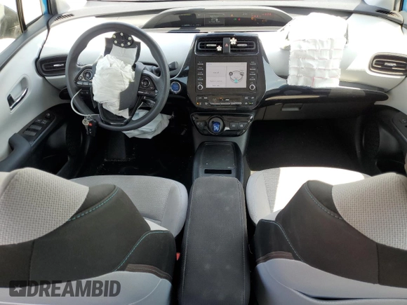 2020 Toyota Prius L Eco z VIN JTDKARFU3L3125646, wystawiony jako Copart lot #52942245 z przebiegiem 104 999 mil mil oraz Szkoda całkowita • Salvage title. Historia ofert i sprzedaży dostępna na DreamBid. Obrazek 8.