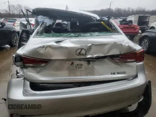 2019 Lexus IS with VIN JTHBA1D26K5097345, listed as a Copart auction lot 89060875 with 0 mi miles and Non Repairable. Bid and sale history available at carsss.com. Image 6.
