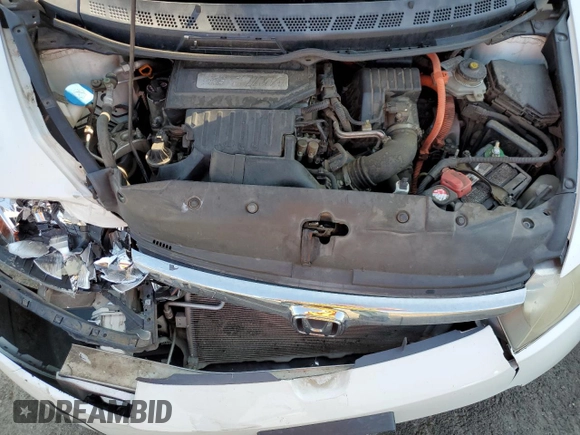 2007 Honda Civic with VIN JHMFA36227S017140, listed as a Copart auction lot 60452205 with 154,729 mi miles and Salvage title. Bid and sale history available at DreamBid. Image 11.