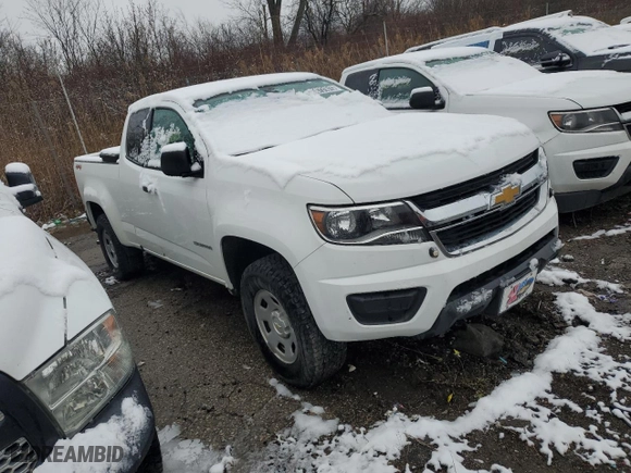 2020 Chevrolet Colorado 4WD Work Truck with VIN 1GCHTBEA3L1238995, listed as a Copart auction lot 50731815 with 126,506 mi miles and Clean Title. Bid and sale history available at carsss.com. Image 4.