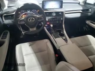 2022 Lexus RX with VIN 2T2HZMDA4NC338142, listed as a Copart auction lot 52144555 with 31,426 mi miles and Salvage Title. Bid and sale history available at carsss.com. Image 8.