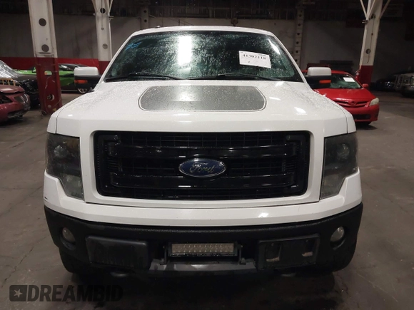 2013 Ford F-150 XL with VIN 1FTFW1ET7DFA81499, listed as a IAAI auction lot 41302118 with 153,976 mi miles. Bid and sale history available at carsss.com. Image 12.