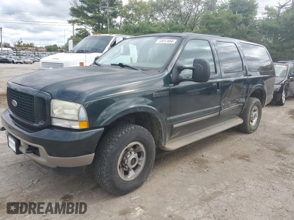 2003 Ford Excursion Limited с VIN 1FMNU43S53EC79513, выставлен на аукционе Copart как лот 72017454 с пробегом Не указан миль и Списание • Salvage title. История ставок и продаж доступна на DreamBid. Изображение 1.