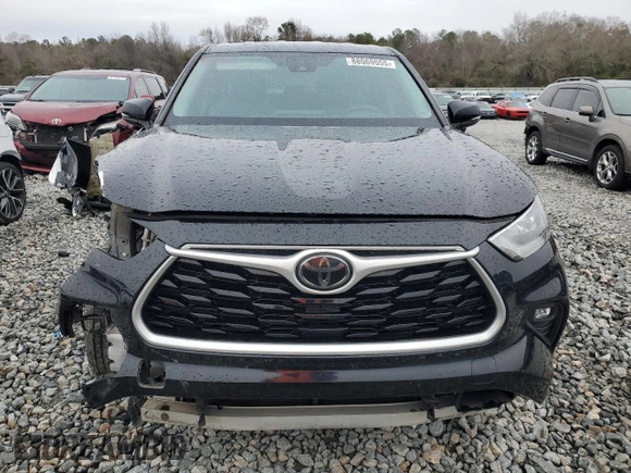 2020 Toyota Highlander LE with VIN 5TDZZRAH6LS000463, listed as a Copart auction lot 88069555 with 77,032 mi miles and Salvage title. Bid and sale history available at DreamBid. Image 5.