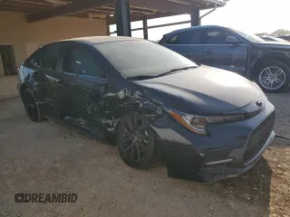 2022 Toyota Corolla SE with VIN 5YFS4MCE1NP117689, listed as a Copart auction lot 51479005 with 32,420 mi miles and Salvage Title. Bid and sale history available at DreamBid. Image 4.