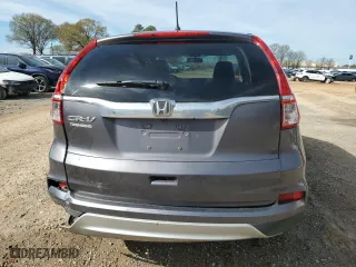 2015 Honda CR-V EX with VIN 2HKRM3H52FH526056, listed as a Copart auction lot 49664985 with 105,349 mi miles and Salvage Title. Bid and sale history available at carsss.com. Image 6.