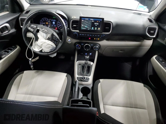 2020 Hyundai Venue SEL z VIN KMHRC8A33LU026655, wystawiony jako Copart lot #54614025 z przebiegiem 73 621 mil mil oraz Szkoda całkowita • Salvage title. Historia ofert i sprzedaży dostępna na DreamBid. Obrazek 8.