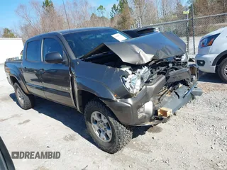 2014 Toyota Tacoma with VIN 5TFLU4EN4EX107161, listed as a IAAI auction lot 41411872 with 134,273 mi miles. Bid and sale history available at carsss.com. Image 1.