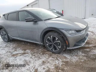2022 Kia EV6 Wind with VIN KNDC3DLC0N5076216, listed as a IAAI auction lot 41420920 with 21,895 mi miles. Bid and sale history available at carsss.com. Image 1.