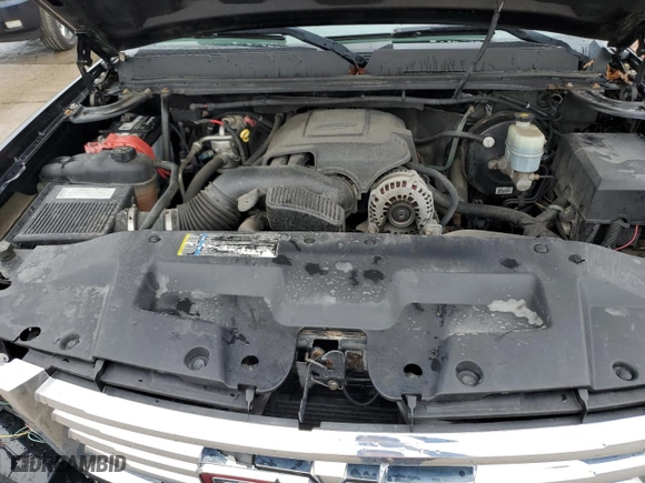 2008 GMC Sierra 1500 Work Truck with VIN 2GTEK13M581321262, listed as a Copart auction lot 47453655 with 161,582 mi miles and Salvage Title. Bid and sale history available at carsss.com. Image 12.