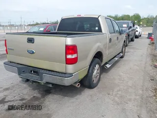 2008 Ford F-150 XL with VIN 1FTRW12WX8FA78405, listed as a IAAI auction lot 41902791 with 218,590 mi miles. Bid and sale history available at carsss.com. Image 4.