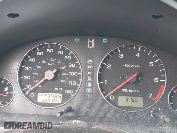 2003 Subaru Legacy Outback with VIN 4S3BH675337624859, listed as a IAAI auction lot 42524635 with 200,154 mi miles and . Bid and sale history available at DreamBid. Image 7.