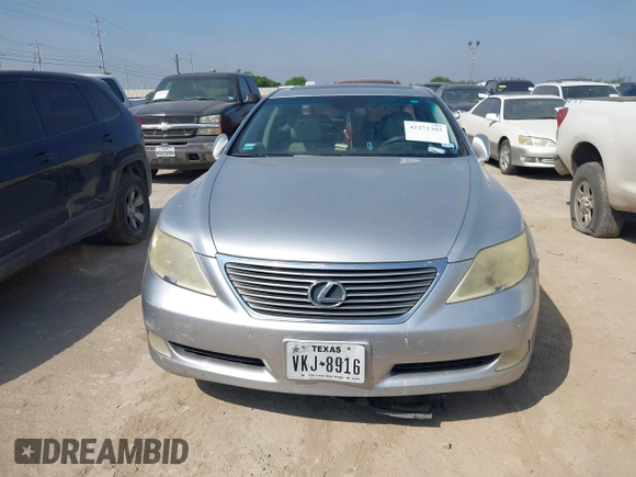 2007 Lexus LS 460 with VIN JTHBL46FX75007410, listed as a IAAI auction lot 42272303 with Not Provided miles and . Bid and sale history available at DreamBid. Image 11.
