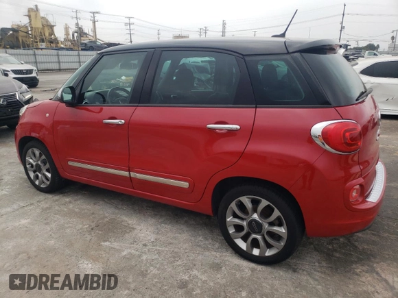 2015 FIAT 500L Lounge with VIN ZFBCFACH1FZ030599, listed as a Copart auction lot 75400814 with 94,580 mi miles and Clean Title. Bid and sale history available at carsss.com. Image 2.