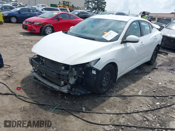 2021 Nissan Sentra SV z VIN 3N1AB8CV2MY301677, wystawiony jako IAAI lot #42259681 z przebiegiem 50 186 mil mil oraz . Historia ofert i sprzedaży dostępna na DreamBid. Obrazek 2.