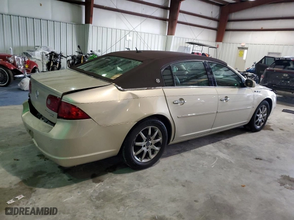 2007 Buick Lucerne V6 CXL with VIN 1G4HD57237U196865, listed as a Copart auction lot 41780565 with 266,723 mi miles and Salvage Title. Bid and sale history available at carsss.com. Image 3.
