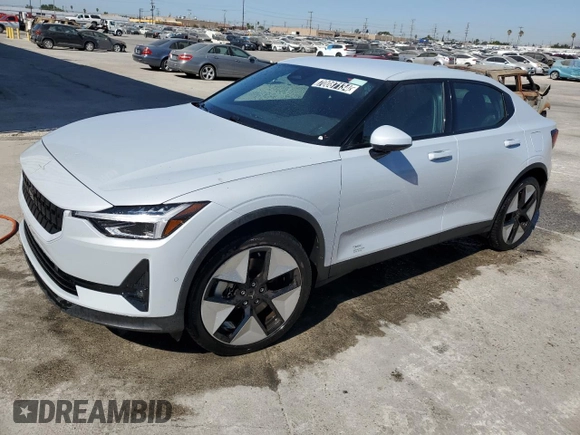 2023 Polestar 2 with VIN YSMED3KA8PL133491, listed as a Copart auction lot 70087134 with 41,754 mi miles and Clean Title. Bid and sale history available at carsss.com. Image 1.