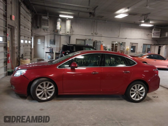 2012 Buick Verano with VIN 1G4PP5SK0C4164623, listed as a IAAI auction lot 41954204 with 122,450 mi miles and . Bid and sale history available at carsss.com. Image 14.