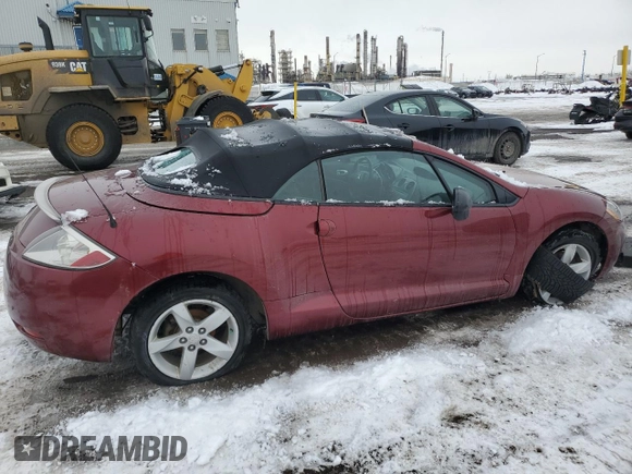 2007 Mitsubishi Eclipse GS with VIN 4A3AL25F47E061575, listed as a Copart auction lot 47517875 with 171,747 mi miles and Salvage Title. Bid and sale history available at DreamBid. Image 3.