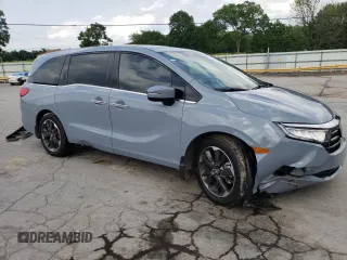 2024 Honda Odyssey Elite с VIN 5FNRL6H94RB037460, выставлен на аукционе Copart как лот 57651765 с пробегом 12 729 миль миль и Списание • Salvage title. История ставок и продаж доступна на DreamBid. Изображение 4.