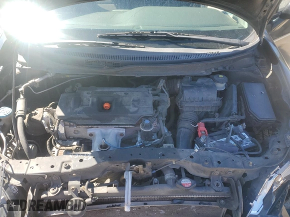 2012 Honda Civic Cpe LX with VIN 2HGFG3B51CH523318, listed as a Copart auction lot 47490915 with 0 mi miles and Salvage Title. Bid and sale history available at carsss.com. Image 11.