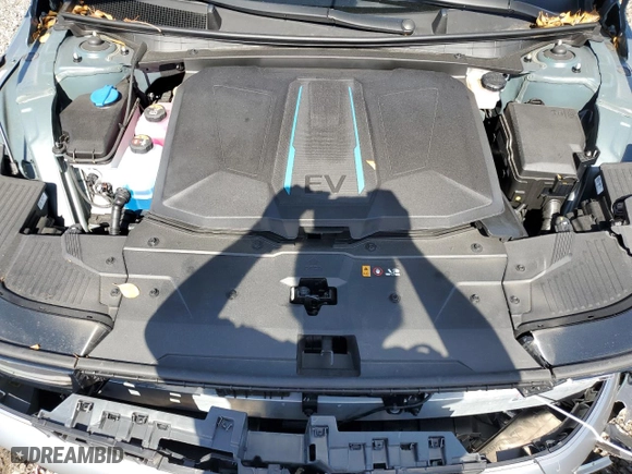 2023 Hyundai IONIQ 5 SE Standard Range with VIN KM8KM4AB4PU186452, listed as a Copart auction lot 52973244 with 5,673 mi miles and Non Repairable. Bid and sale history available at carsss.com. Image 12.
