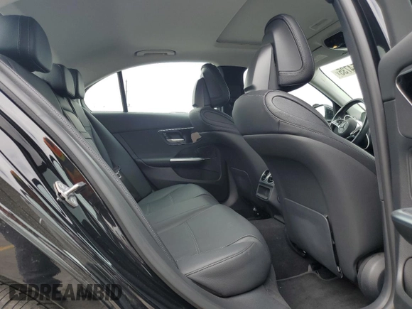 2023 Mercedes-Benz C 300 with VIN W1KAF4GB9PR093775, listed as a Copart auction lot 54954735 with 28,495 mi miles and Salvage title. Bid and sale history available at DreamBid. Image 10.
