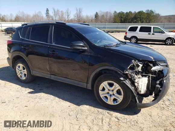 2015 Toyota RAV4 LE with VIN 2T3BFREV5FW280549, listed as a Copart auction lot 43728965 with 221,160 mi miles and Salvage Title. Bid and sale history available at DreamBid. Image 4.